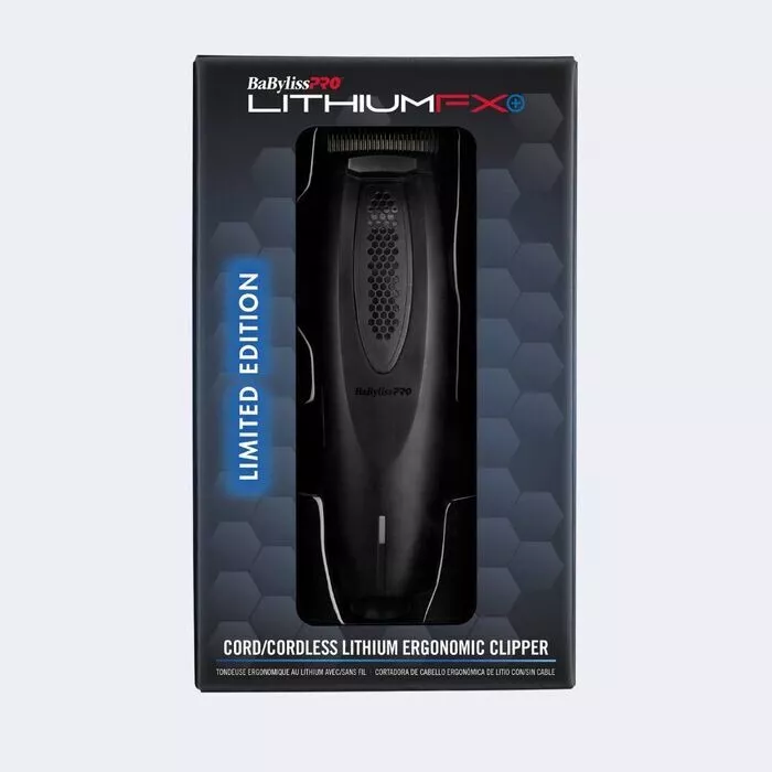 BaBylissPRO FX673NSMB LithiumFX+ Cord/Cordless Ergonomic Clipper 