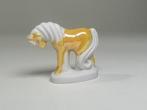 Horse of a Different Color - Unicorn - French Feves - Set of 10 - Porcelain - Picture 6 of 12