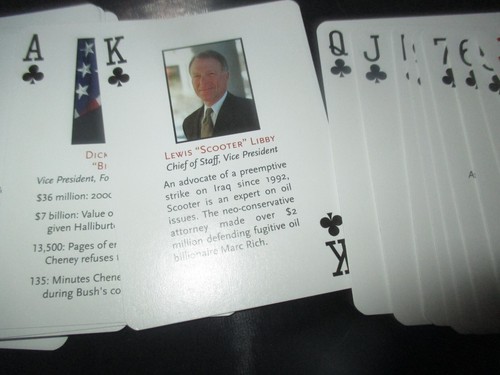CARTAS DE JUEGO de colección de PRESIDENT GEORGE W. BUSH & ADMINISTRATION - Años 2000 - Imagen 6 de 7