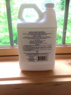 NOVUS PLASTICS POLISH AND SCRATCH REMOVER # 1 64 OZ NEW