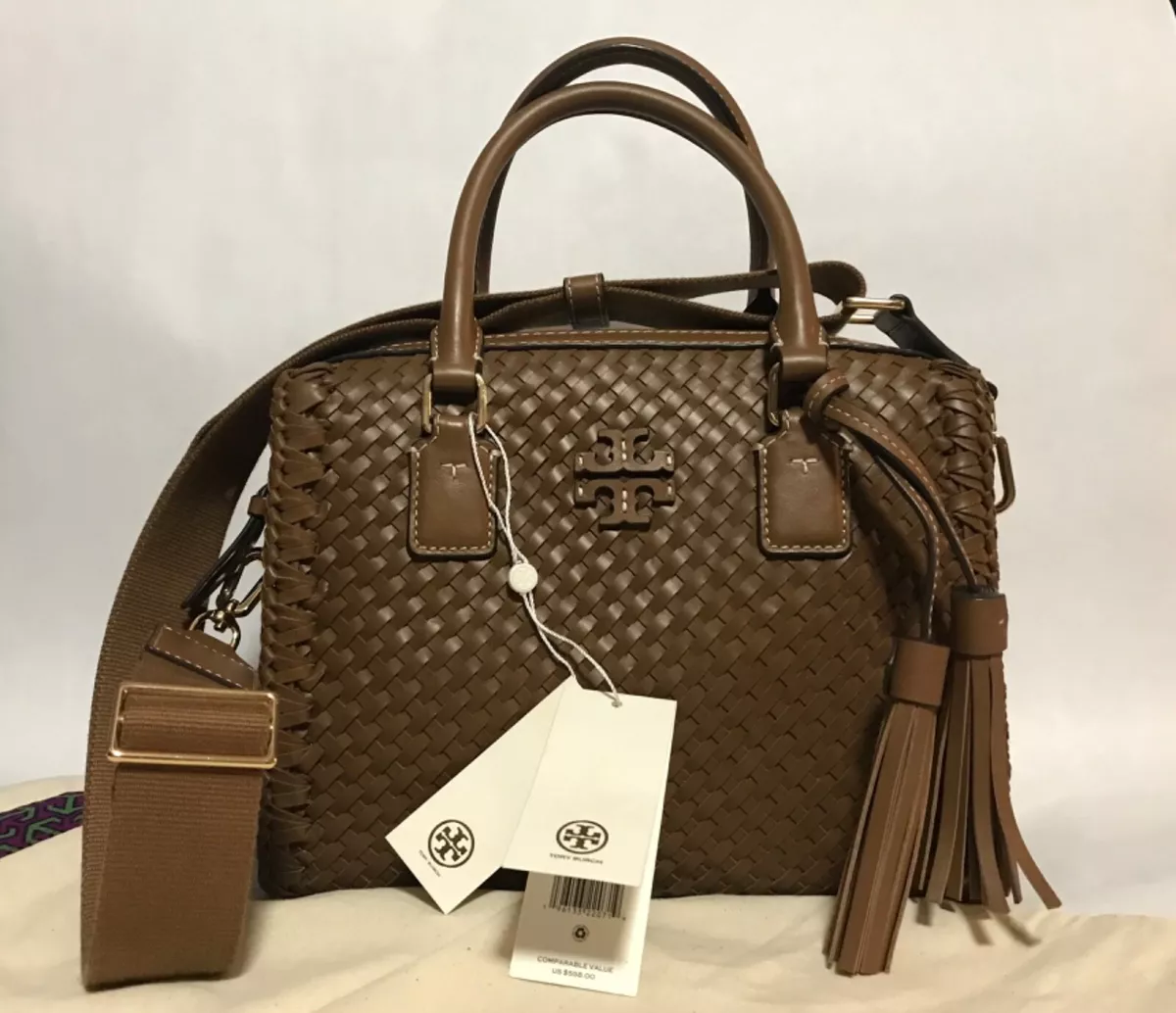 Tory Burch Thea Mini Satchel in Brown