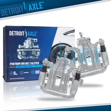 Rear Disc Brake Calipers w/ Brackets for Nissan Frontier Xterra Suzuki Equator