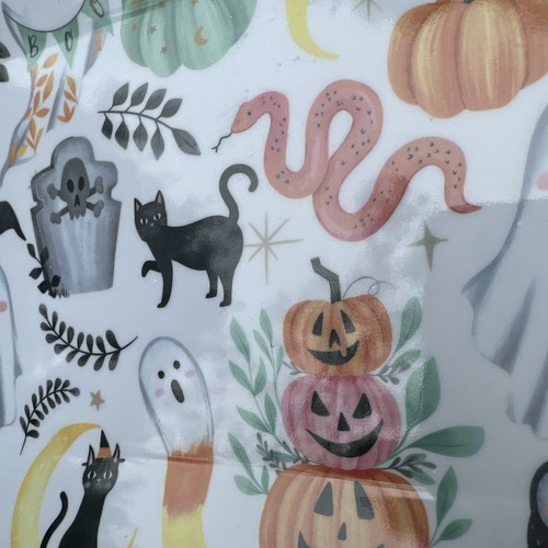 HALLOWEEN SERVING TRAYS 2 THE FARMHOUSE SERIES RACHEL ASHWELL - MELAMINE 19 X 8 - Imagen 13 de 13