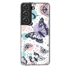 Mundaze Case for Samsung Galaxy S22 Cover Groovy Butterflies