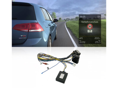 VW Skoda OEM-Spurhalteassistent-Adapter für Dynavin-Radios