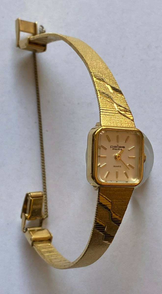 Pallas Para Uhr Gold Pallas Para Vintage Damenuhr Gold Pallas Para