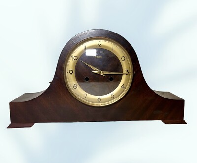 Vintage German Linden Double Winding Point Mantle Clock | eBay