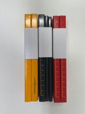 Mastpur  12-pack GRAPHITE Hard Lead Lumber Wooden Flat Carpenter Pencils 7''
