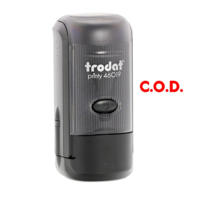 Trodat 46019 - 3/4 inch Stamp  - C.O.D.
