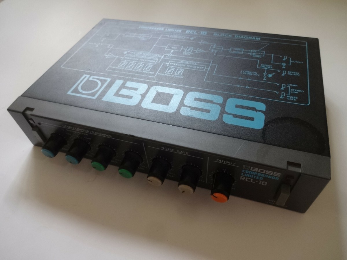 Boss Compressor Limiter Za73703 Rcl-10 Rack Mount Type Jc906