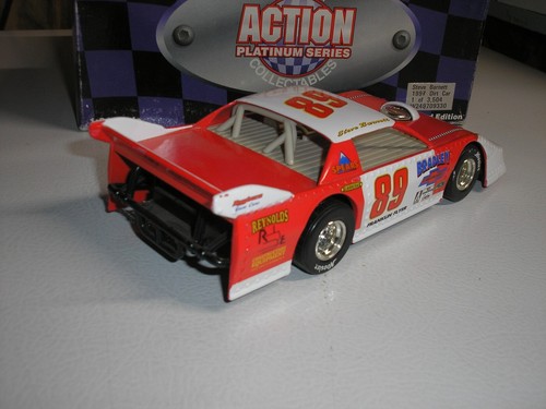 Platinum Steve Barnett #89 Bradley Chevrolet 1:24 Outlaw Late Model Dirt Car - Picture 2 of 6
