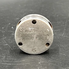 Vintage Mirro-Matic Pressure Cooker JIGGLER Gauge Weight Regulator 5-10-15 Lb