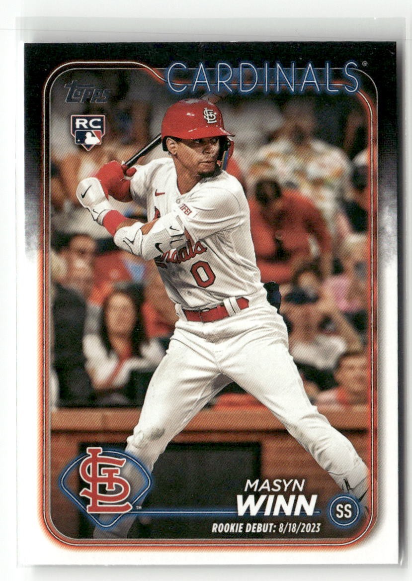 2024 Topps Update #US272 Masyn Winn RC ROOKIE
