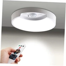  Battery Operated Lights with Motion Detector, Led Ceiling Lights 