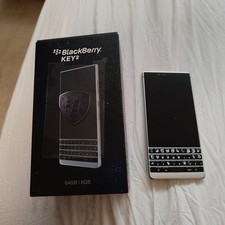 BlackBerry Key2 BBF100-1 - 64GB - Silver (Unlocked) 6GB RAM