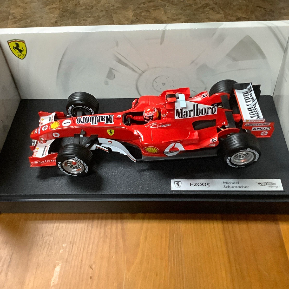 Hot Wheels 1/18 Ferrari F1 ミニカー Hot Wheels Ferrari 1:18 Scale Diecast Formula 1 Cars for sale - eBay