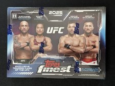 AUCTION #4 2025 Topps UFC Finest Hobby Box Factory Sealed