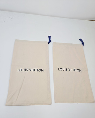 Original Louis Vuitton 2x Staubbeutel 22 cm x 40 cm