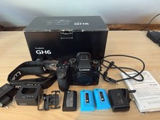 Panasonic Lumix GH6 25.2MP Mirrorless Digital Camera - Black (Body Only)