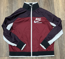 VTG Nike Sportswear Windbreaker Track Jacket Mens M Swoosh Retro Y2K Athleisure