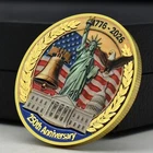 Commemorative 2026 USA 250th Anniversary Coin - Liberty Gold Plated Medal