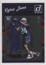 2016 Donruss Rookies Press Proof Black 3/10 Cyrus Jones #310 fl4