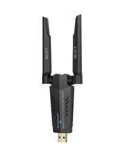 BE6500 USB WiFi 7 Adapter for Desktop PC Tri-Band Long Range WPA3
