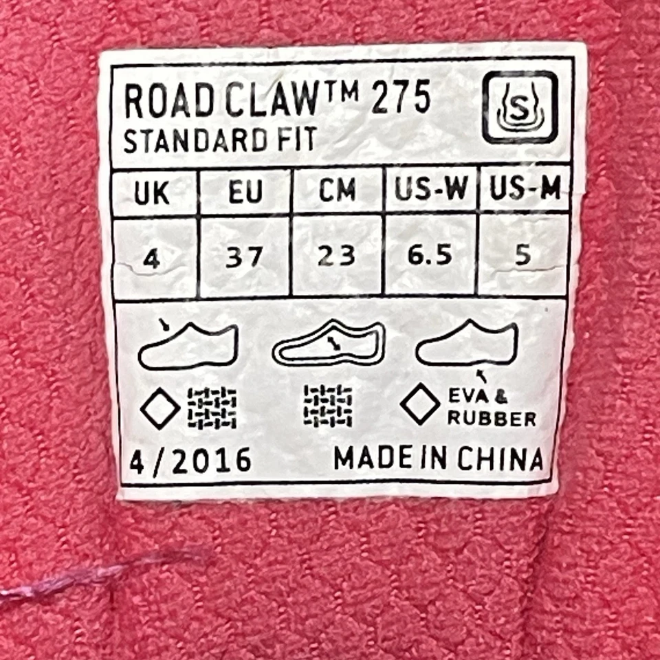 Zapatos para correr Inov8 Roadclaw 275 fucsia/negro para mujer talla 6,5 Foto 4 de 4