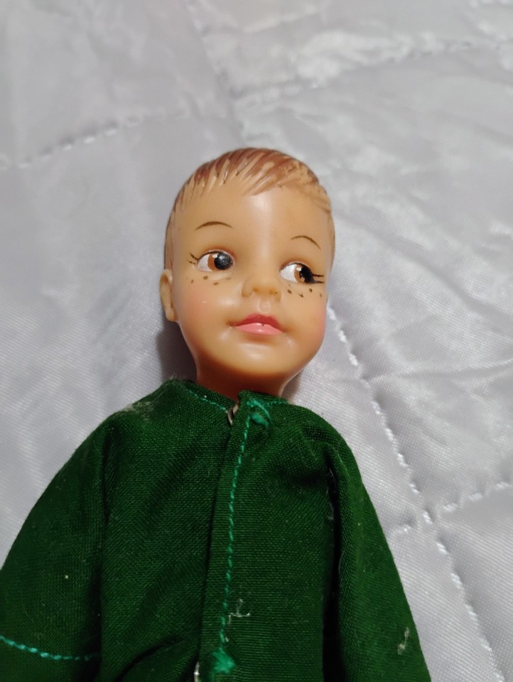 Vtg 1964 Ideal Patti Doll Tammy Family~Pepper'S Friend~Tagged Dress