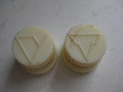 Set of 2 Original Vintage Teisco Guyatone Kent Guitar Knobs for Project