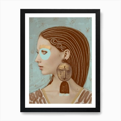 Alte Weisheit Kunstdruck gerahmt Wandbild Poster Leinwanddruck Bild