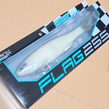 Used Grow Design Works Flag 255 #007 ICE PYTHON Soft Lure Swimbait Bass Fishing