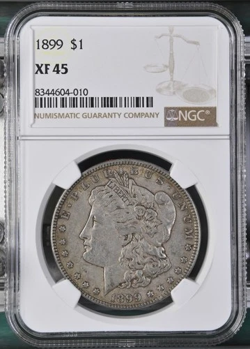 1899 Morgan Dollar NGC Certified XF45