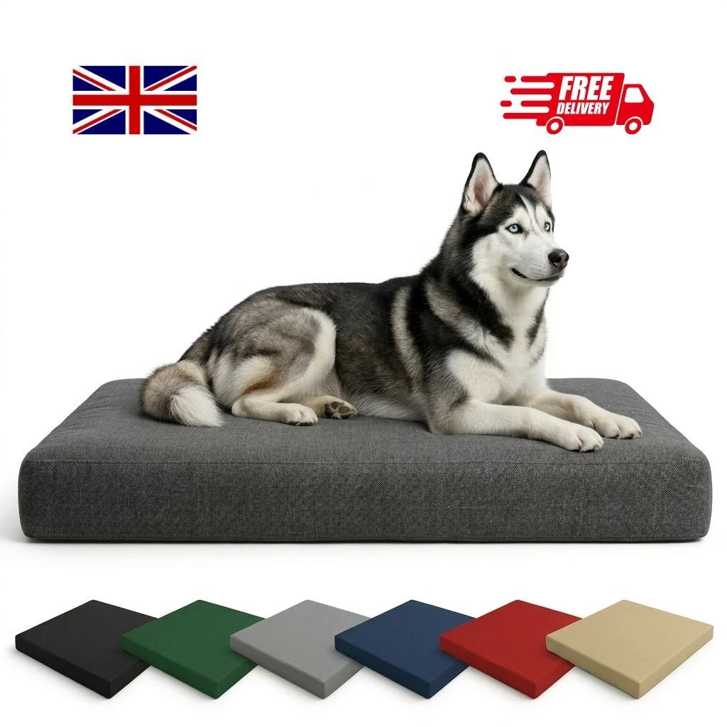 Waterproof Orthopedic Dog Bed Mattress Foam Pet Cushion Crate Mat Multi Colour
Opens in a new window