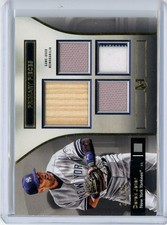 2024 Topps Museum Derek Jeter Quad Relic /25 #SPPQ-DJ Yankees HOF