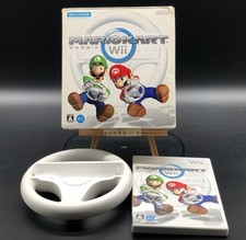 Mario Kart Wii Game Wii Wheel Steering Controller Set Japan