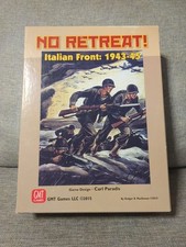 NO RETREAT! THE ITALIAN FRONT 1943-45~ GMT GAMES ~ Open
