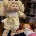 1985 15in VTG Cabbage Patch Kids Dolls  4 With Outfits
