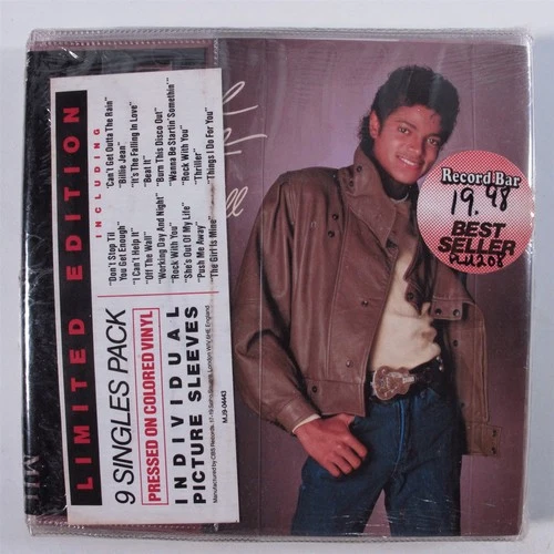 Modern Soul 9X45 MICHAEL JACKSON 9 Singles Pack EPIC uk colored vinyl SEALED h