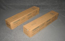 Toshiba T-FC25-C Cyan T-FC25-Y Yellow Toner LOT OF TWO Genuine OEM New