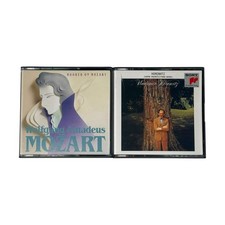 Lot of 2 MiniDisc Cases Only - Hooked On Mozart & Chopin: Favorites Piano Works