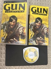 Gun Showdown Sony PlayStation Portable PSP Video Game Complete