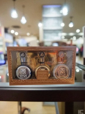 Lattafa Fakhar 3pc 50ml Giftset gold , rose gold, black Eau de parfum