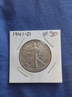 1941-D Walking Liberty Half Dollar