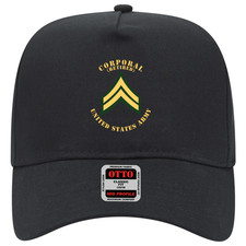 Gorra de béisbol - Ejército - Cabo - CPL - Retirada - Plana X 300