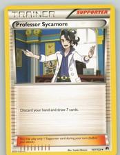 Professor Sycamore 107/122 BREAKpoint Pokemon NM