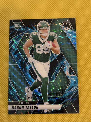 2025 Panini Mosaic Rookies Mason Taylor #324 Genesis Mosaic Prizm (RC) Case Hit
