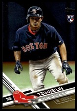 2017 Topps Update #US142 Tzu-Wei Lin Gold #/2017