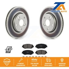 Front Coated Disc Brake Rotors And Ceramic Pads Kit For Toyota C-HR KGT-102940