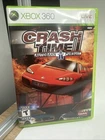 Crash Time Autobahn Pursuit Complete in case W/ Manual Xbox 360